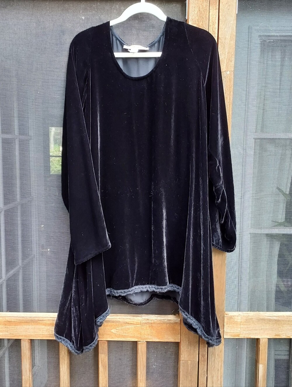 Privatsachen Rayon/Silk Velvet Tunic